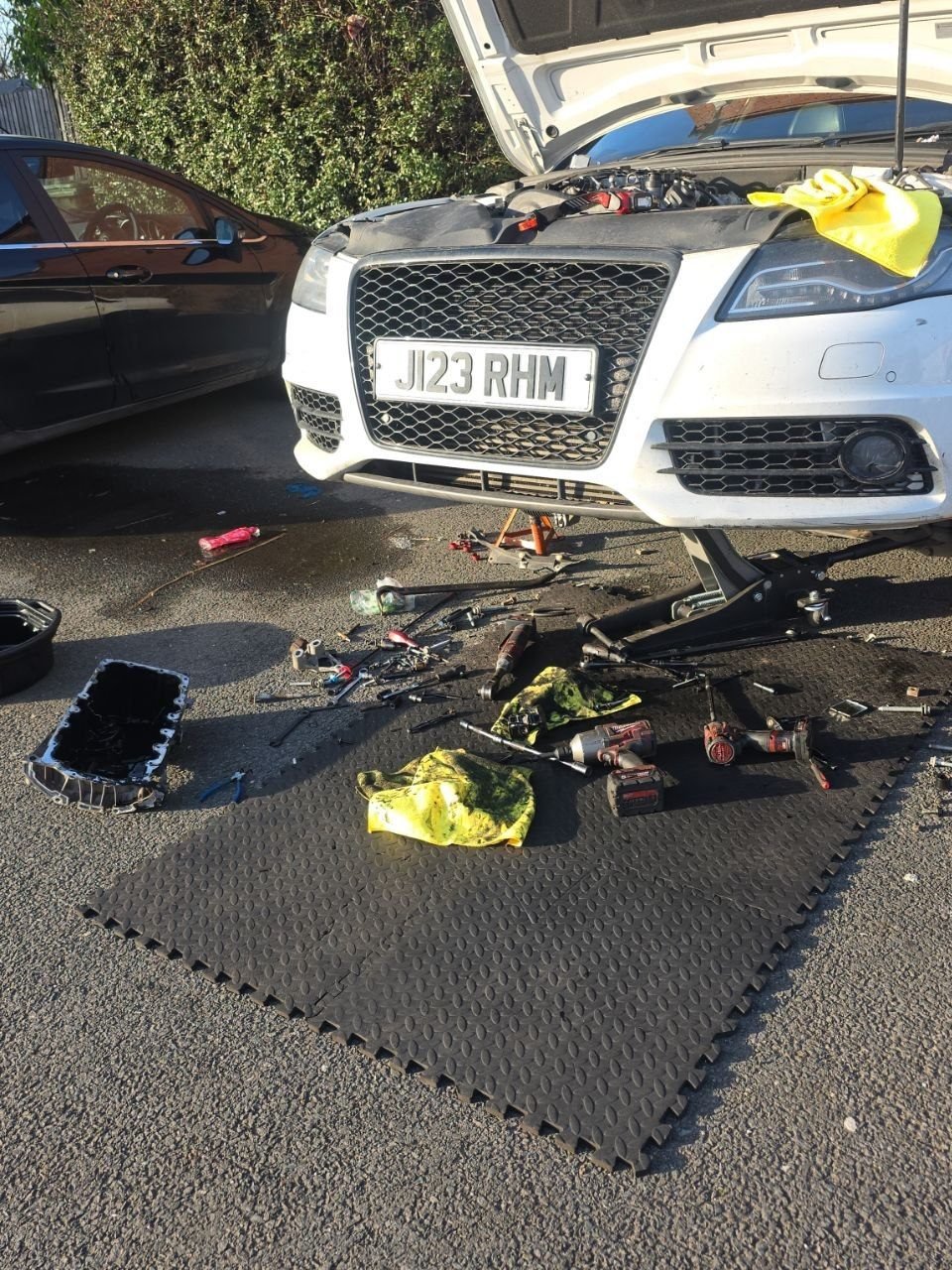 reparație Audi A5 efectuată mobil la domiciliu